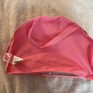 Clear Tote Handbag Wash Makeup Bag Zip PVC Transparent Cosmetic Toiletry Pouch